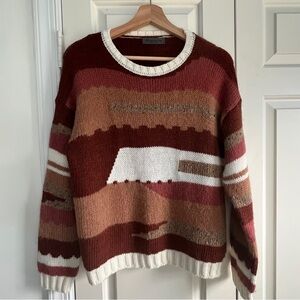 Anthropologie By Elsamanda Alpaca Wool Blend Sweater Made In Italy– Size S